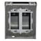 Hubbell Wiring Device-Kellems Weatherproof Cover, Outlet Box Type, 1 Gang, Aluminum, GFCI Receptacle Cover Type WP262E - alternate 2